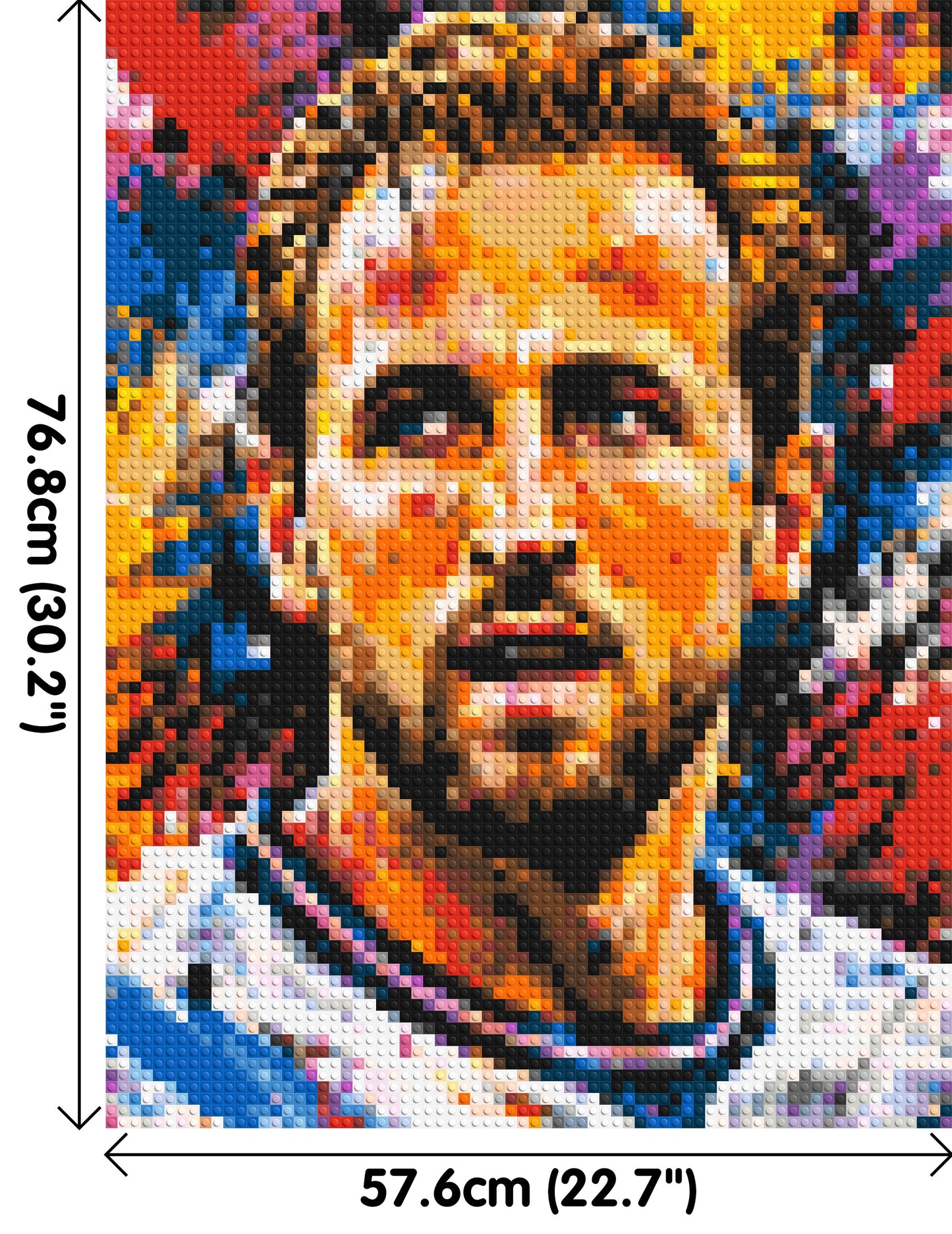 Harry Kane Urban Pop - Brick Art Mosaic Kit 3x4 large