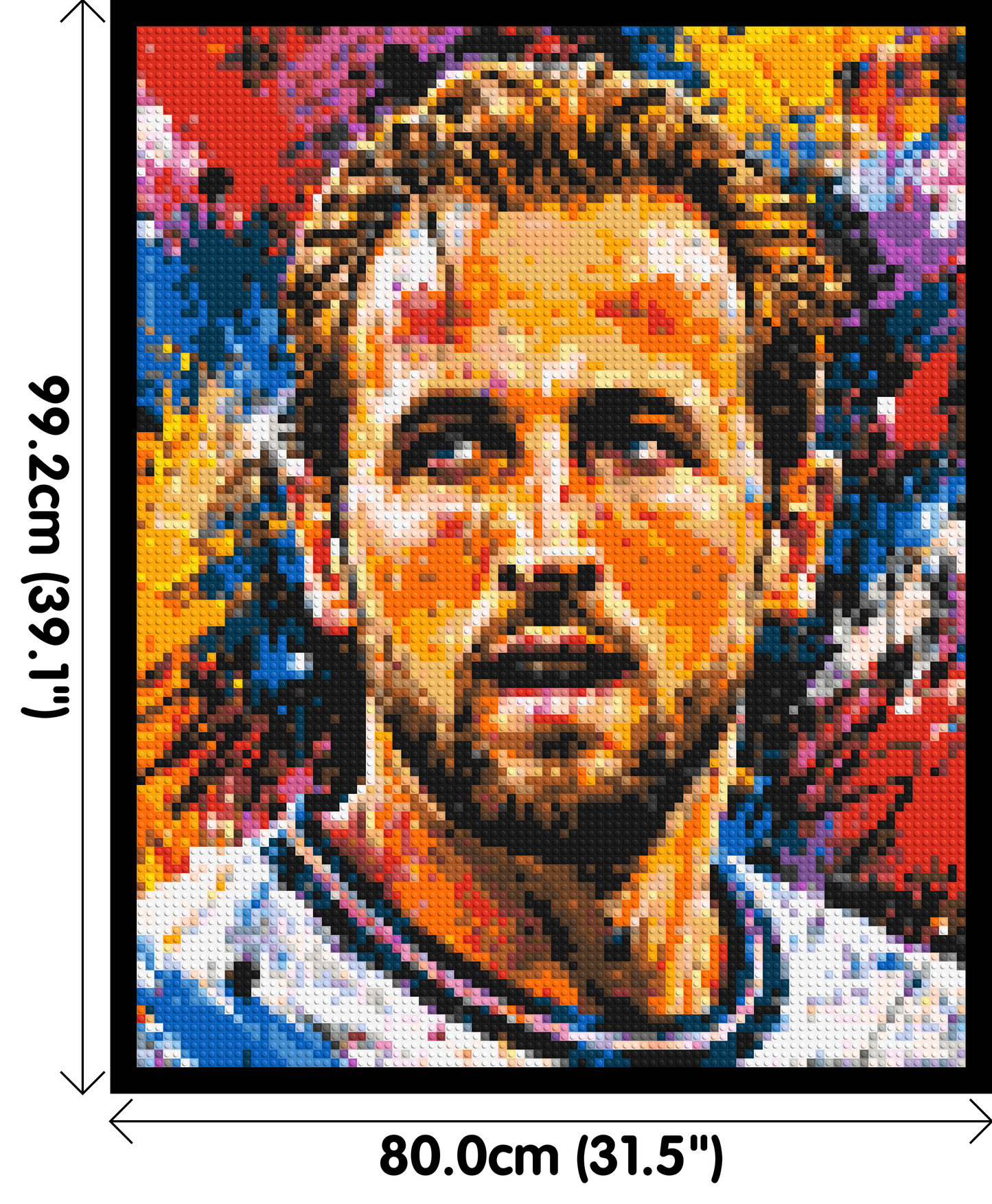 Harry Kane Urban Pop - Brick Art Mosaic Kit 4x5 large
