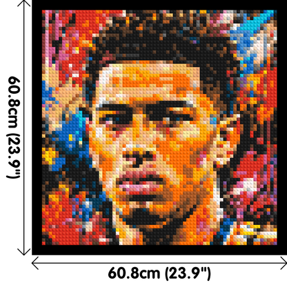 Jude Bellingham Urban Pop - Brick Art Mosaic Kit 3x3 large