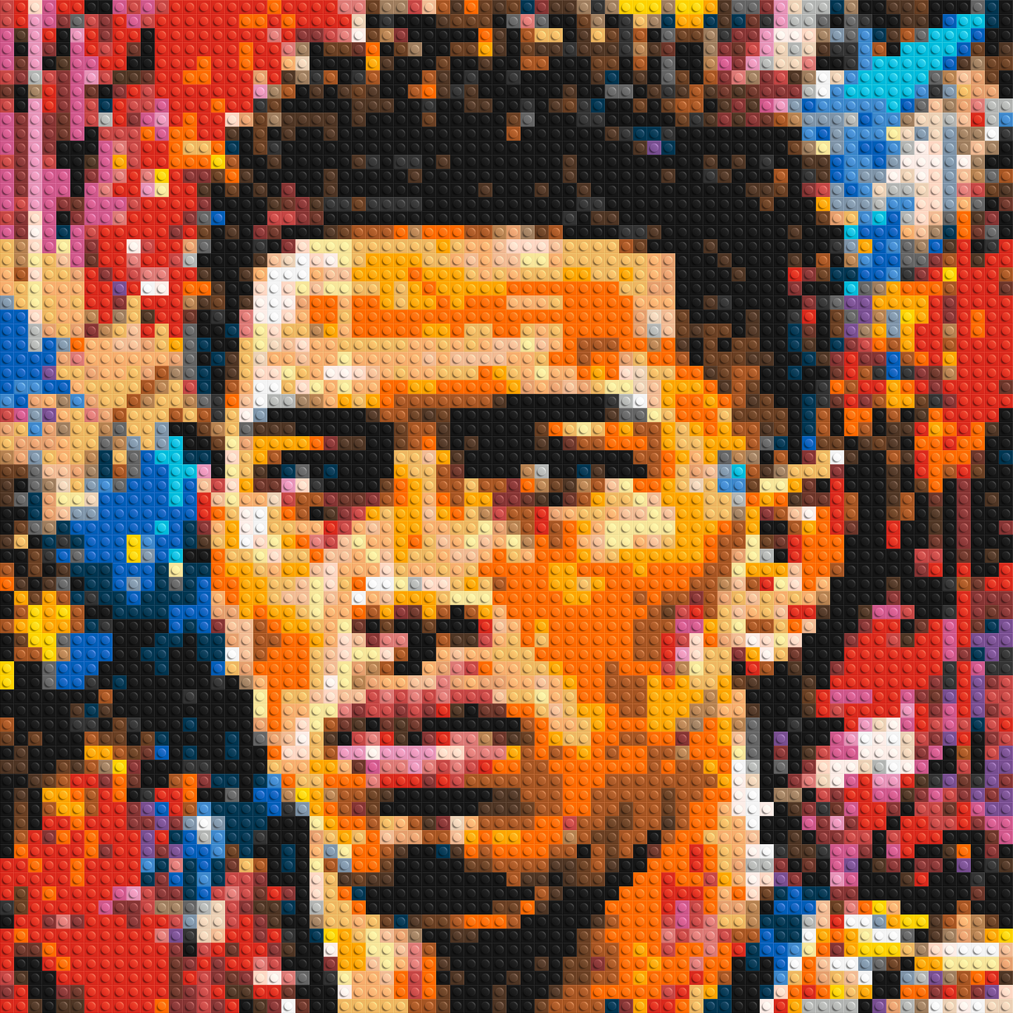 Jude Bellingham Urban Pop - Brick Art Mosaic Kit 3x3 large