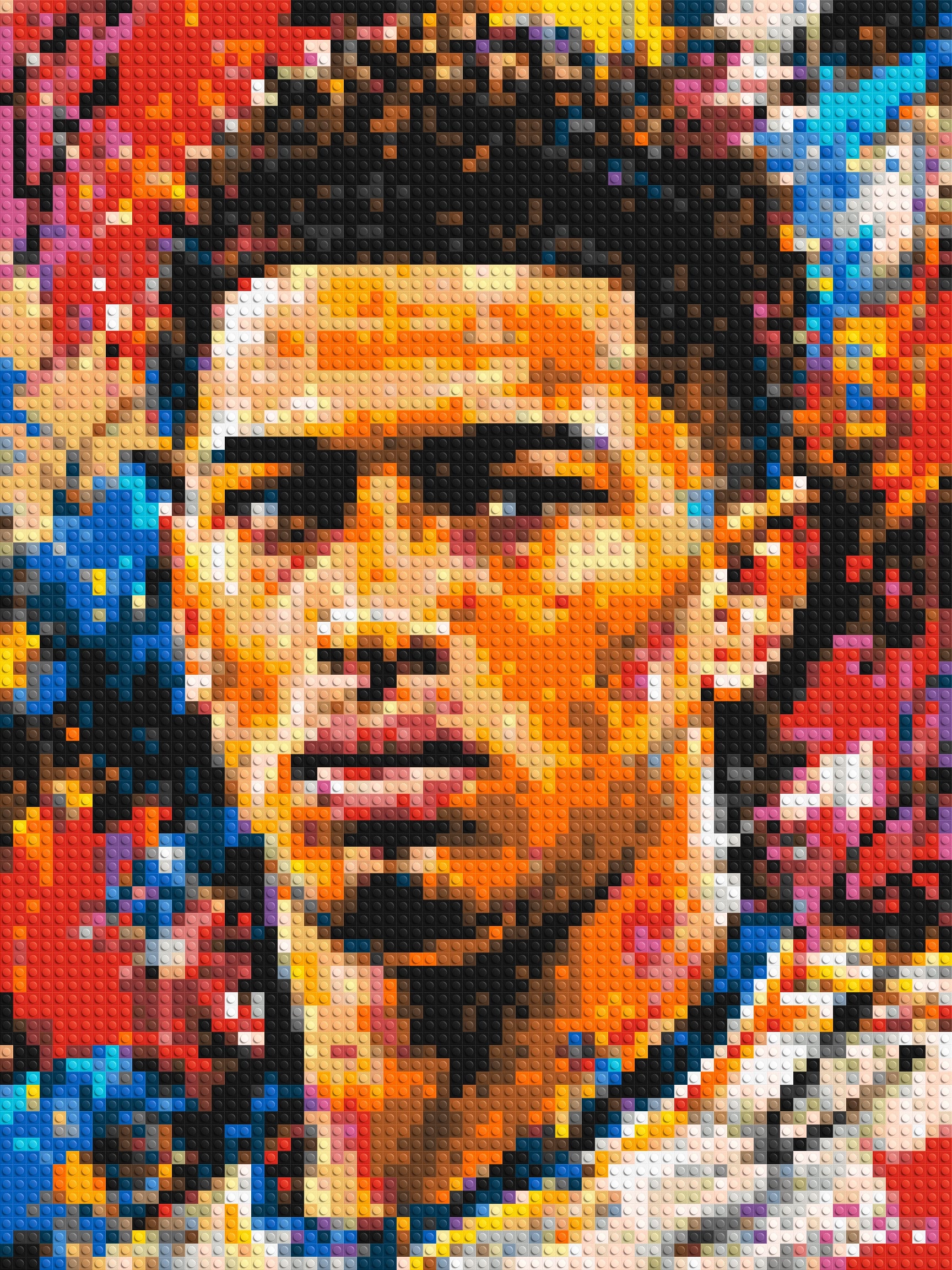 Jude Bellingham Urban Pop - Brick Art Mosaic Kit 3x4 large
