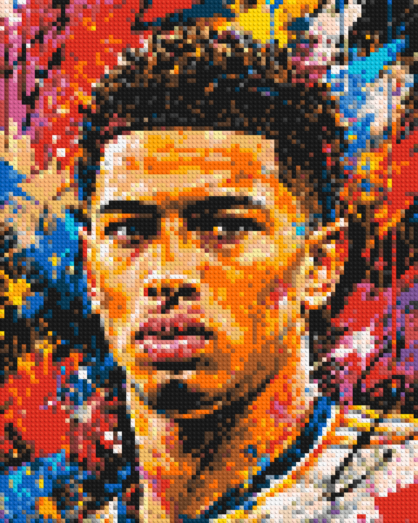 Jude Bellingham Urban Pop - Brick Art Mosaic Kit 4x5 large