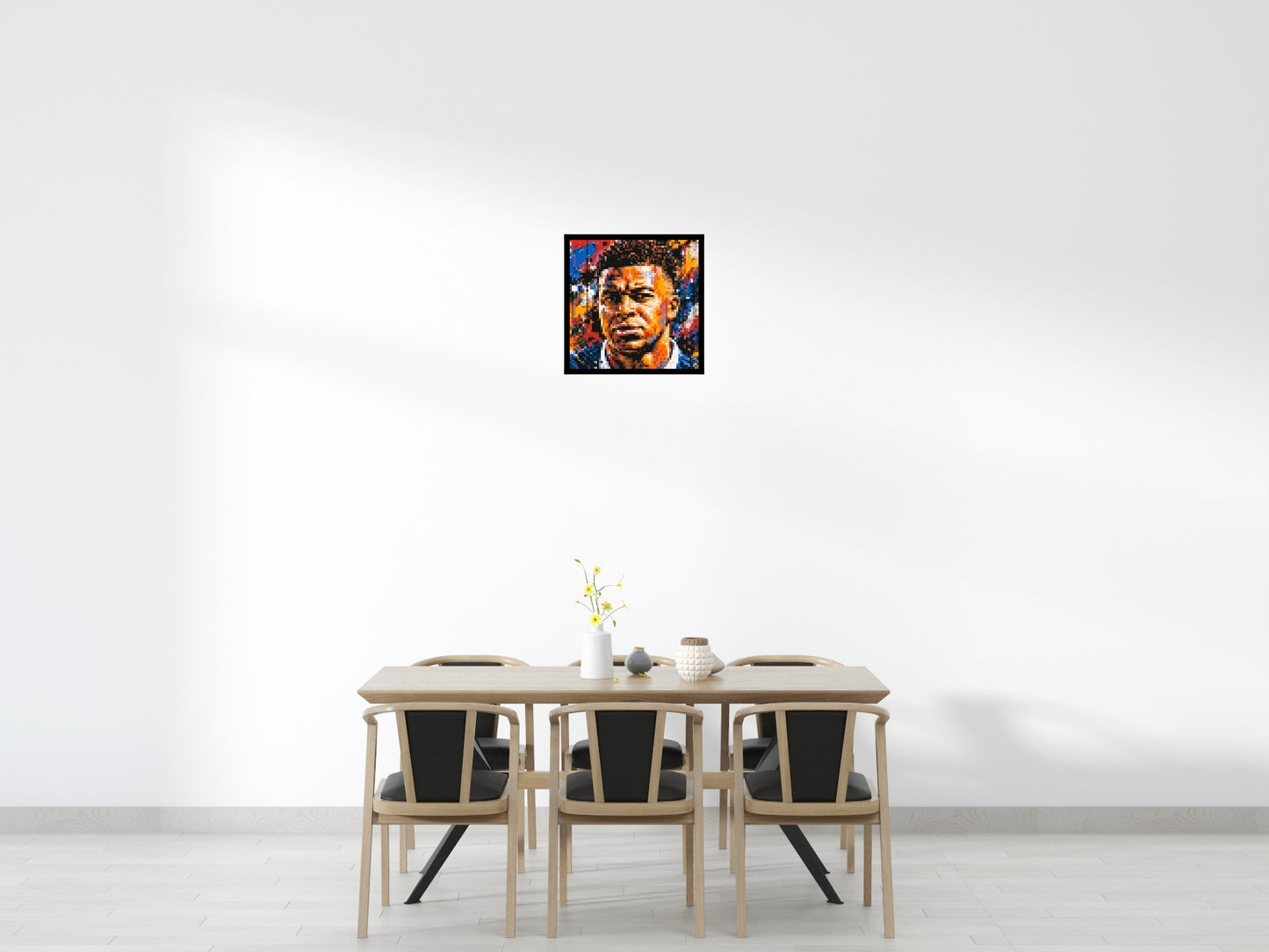 Kylian Mbappé Urban Pop - Brick Art Mosaic Kit 3x3 large