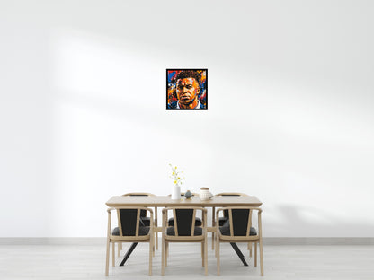 Kylian Mbappé Urban Pop - Brick Art Mosaic Kit 3x3 large