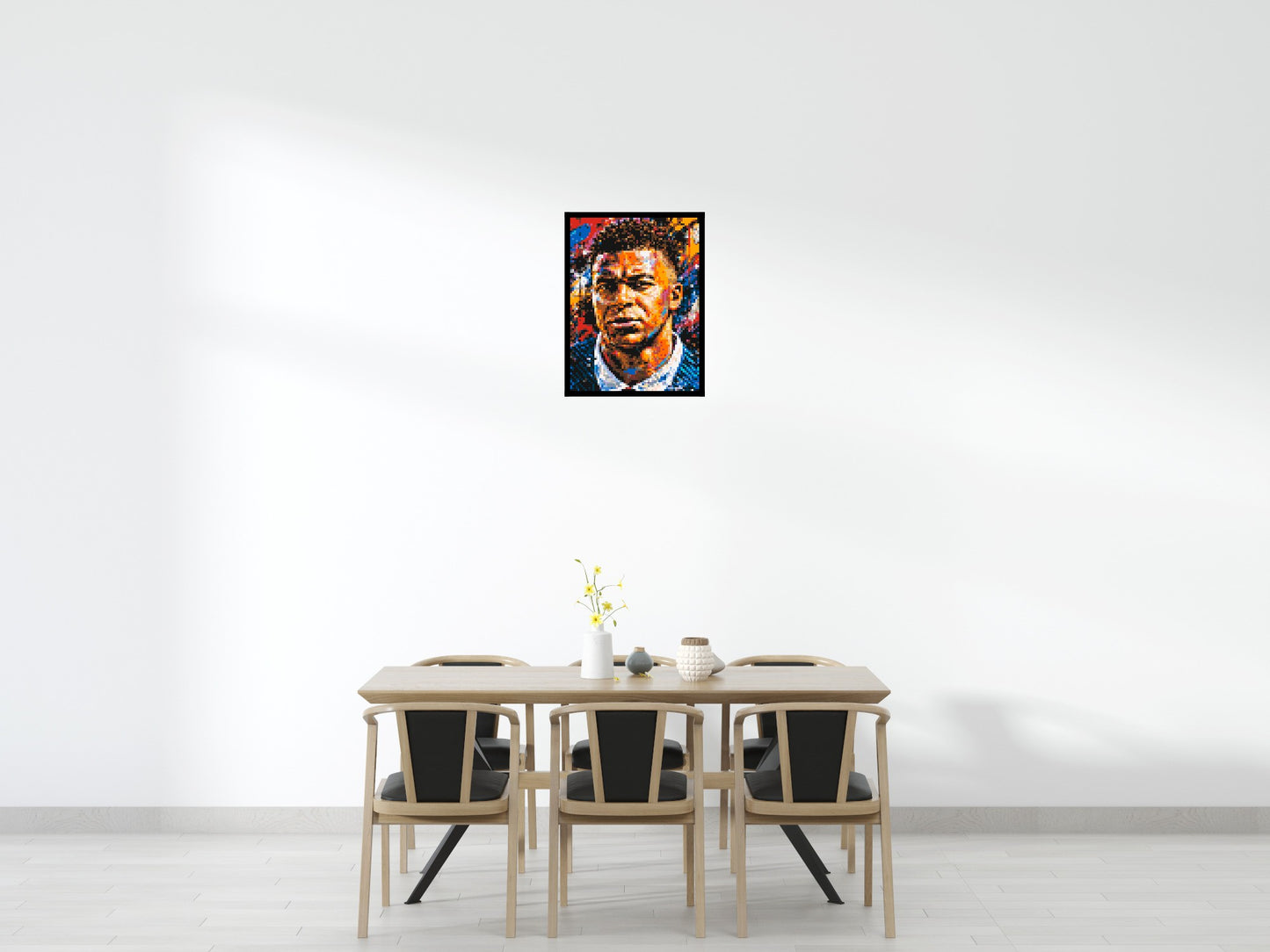Kylian Mbappé Urban Pop - Brick Art Mosaic Kit 3x4 large
