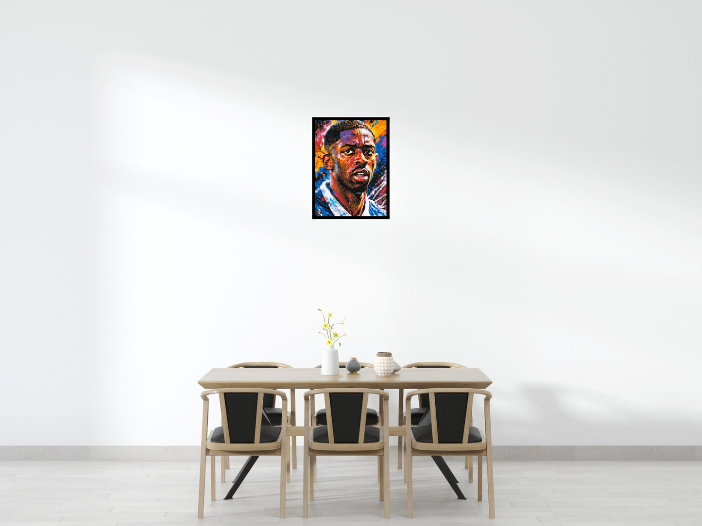 Ousmane Dembélé Urban Pop - Brick Art Mosaic Kit 3x4 large