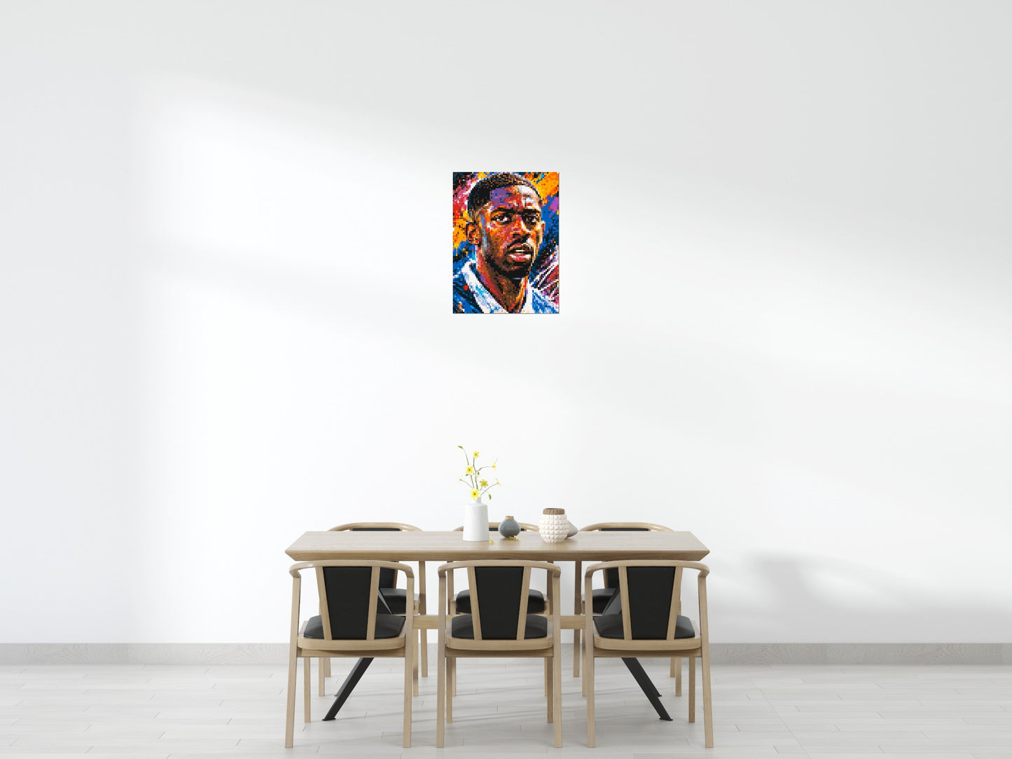 Ousmane Dembélé Urban Pop - Brick Art Mosaic Kit 3x4 large