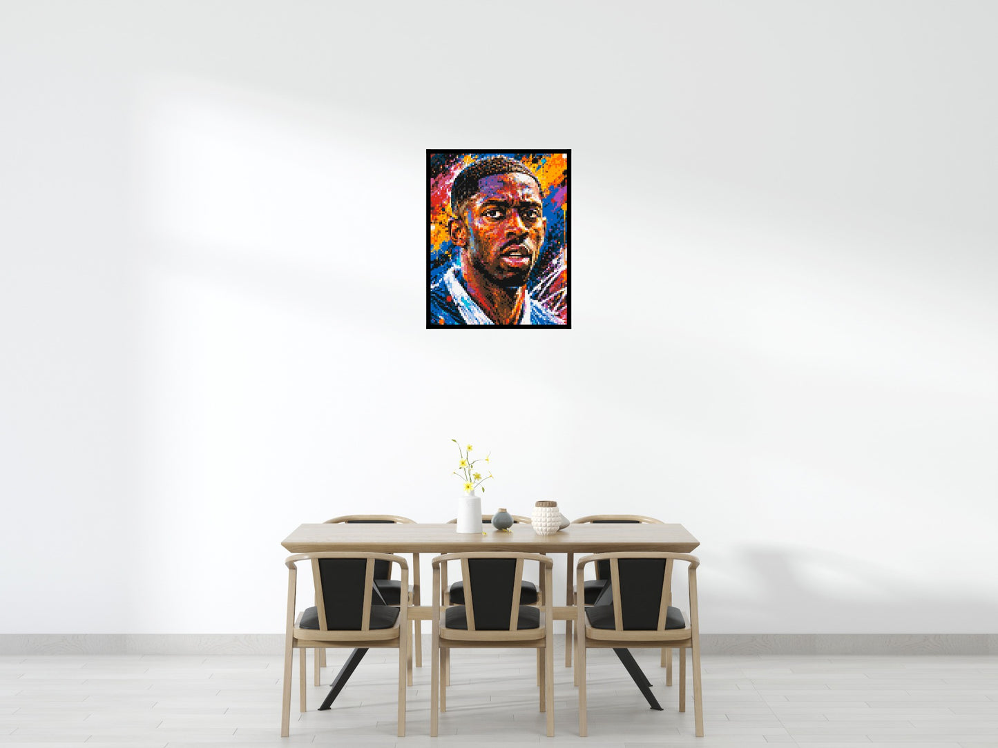 Ousmane Dembélé Urban Pop - Brick Art Mosaic Kit 4x5 large