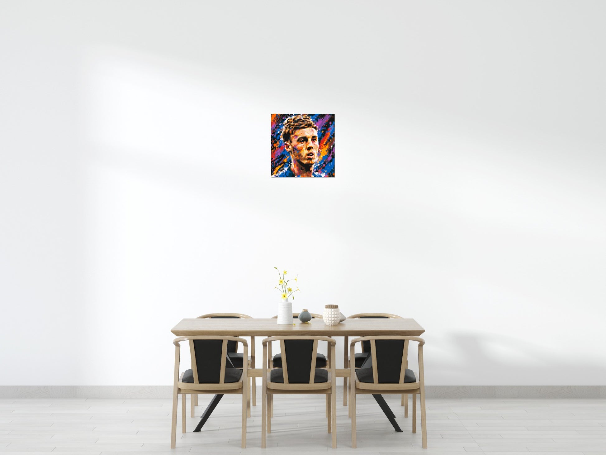 Cole Palmer Urban Pop - Brick Art Mosaic Kit 3x3 scene