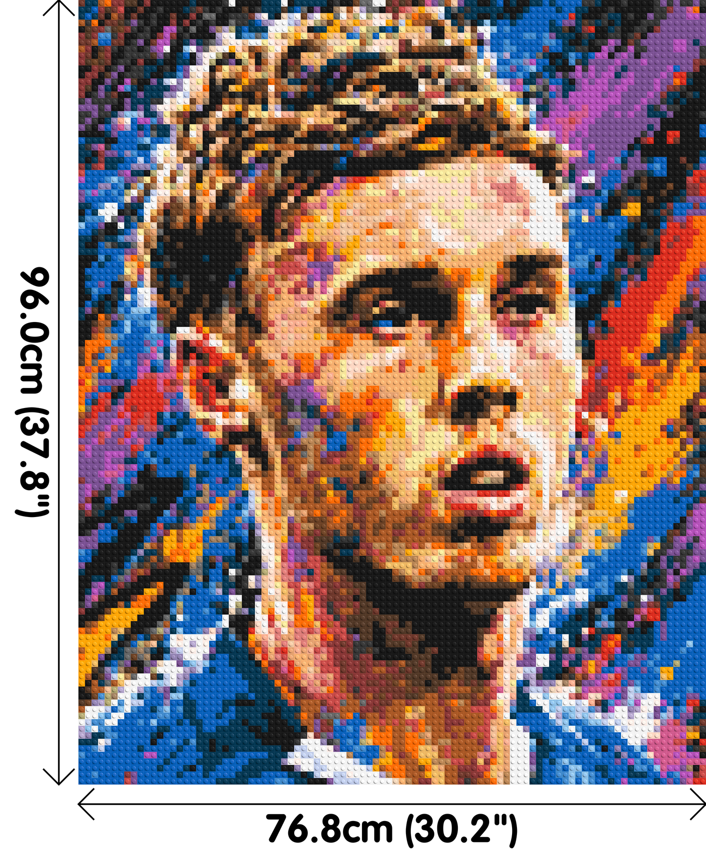 Cole Palmer Urban Pop - Brick Art Mosaic Kit 4x5 large