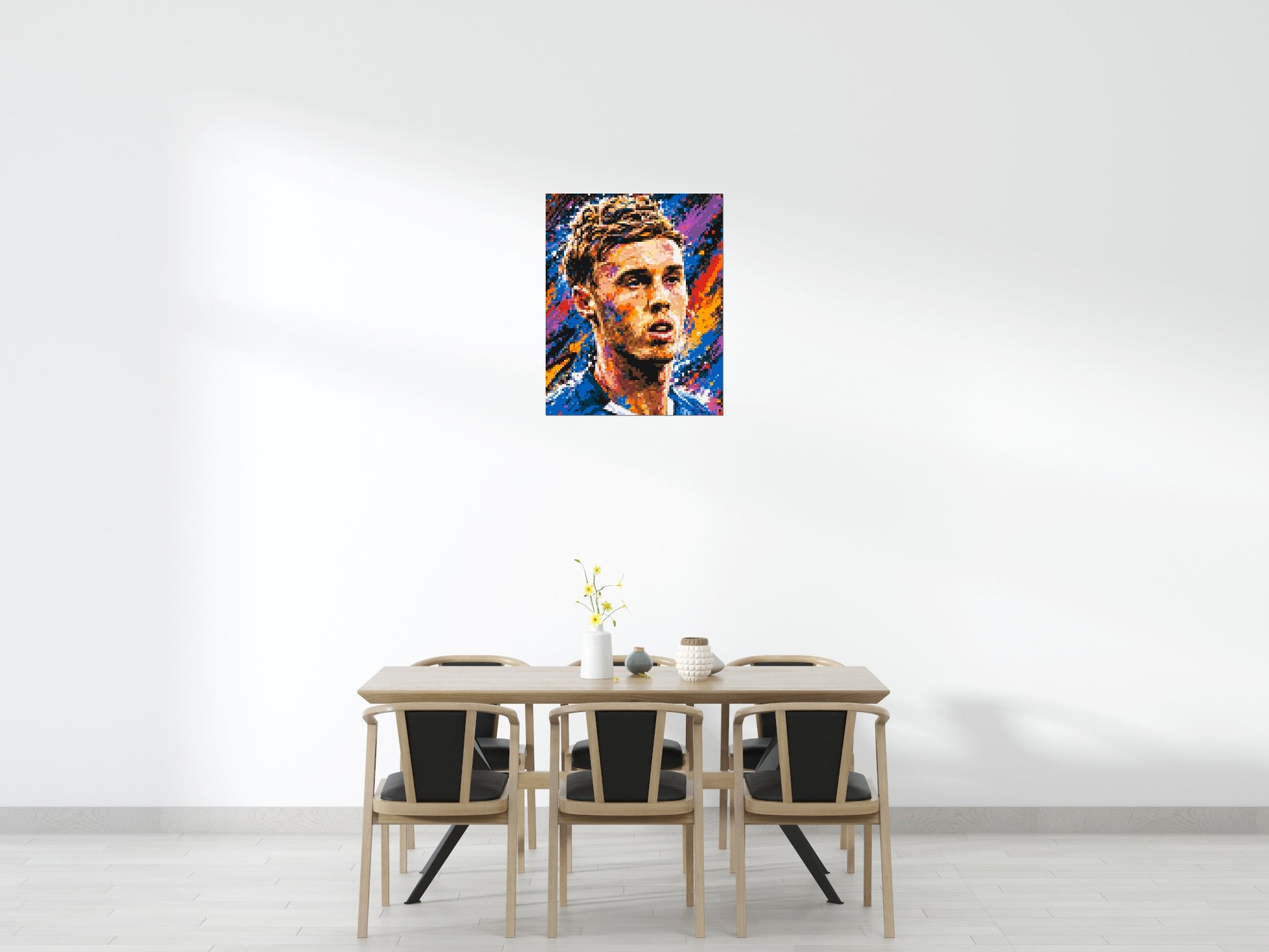 Cole Palmer Urban Pop - Brick Art Mosaic Kit 4x5 scene