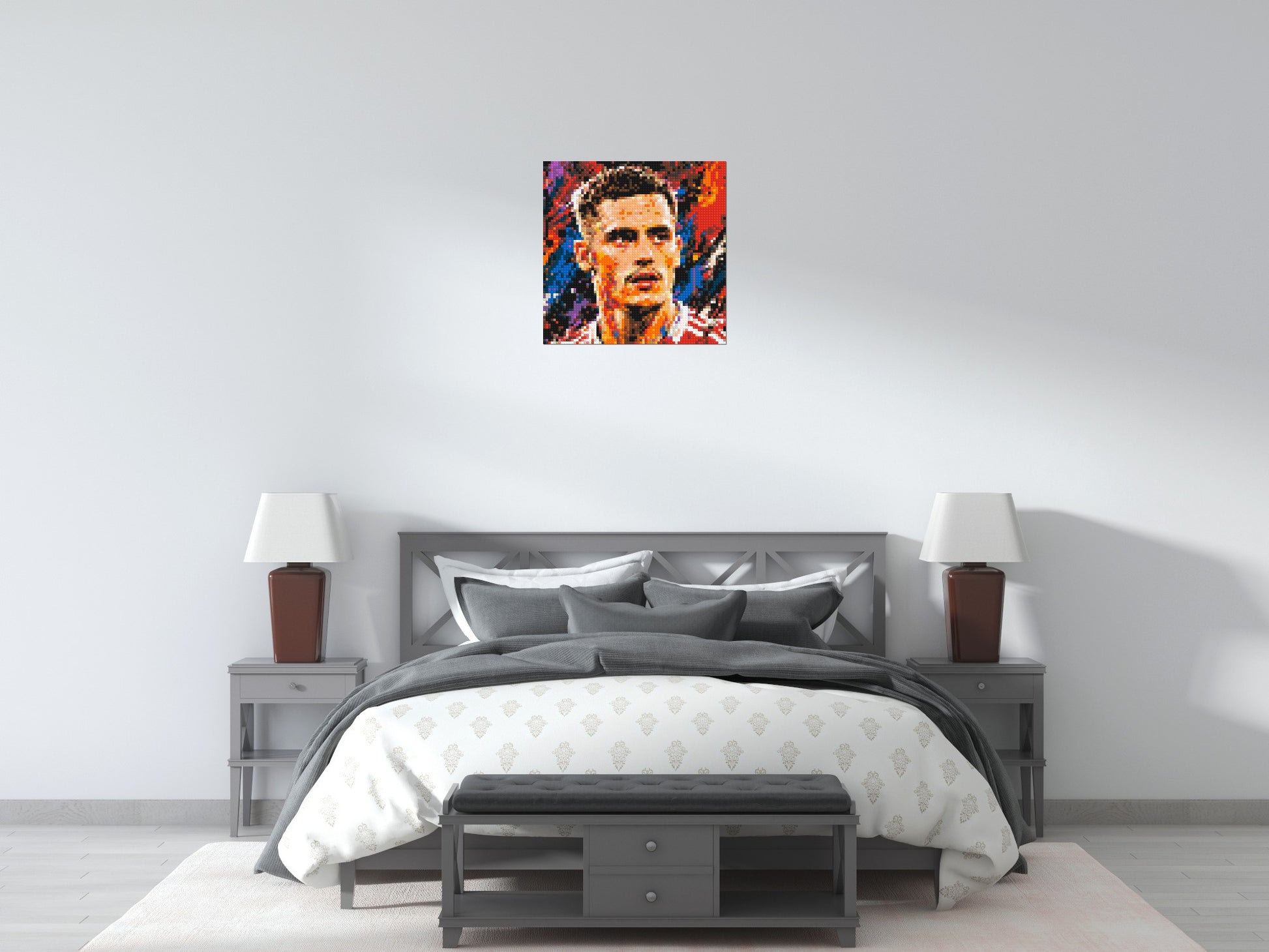 Florian Wirtz Urban Pop - Brick Art Mosaic Kit 3x3 scene