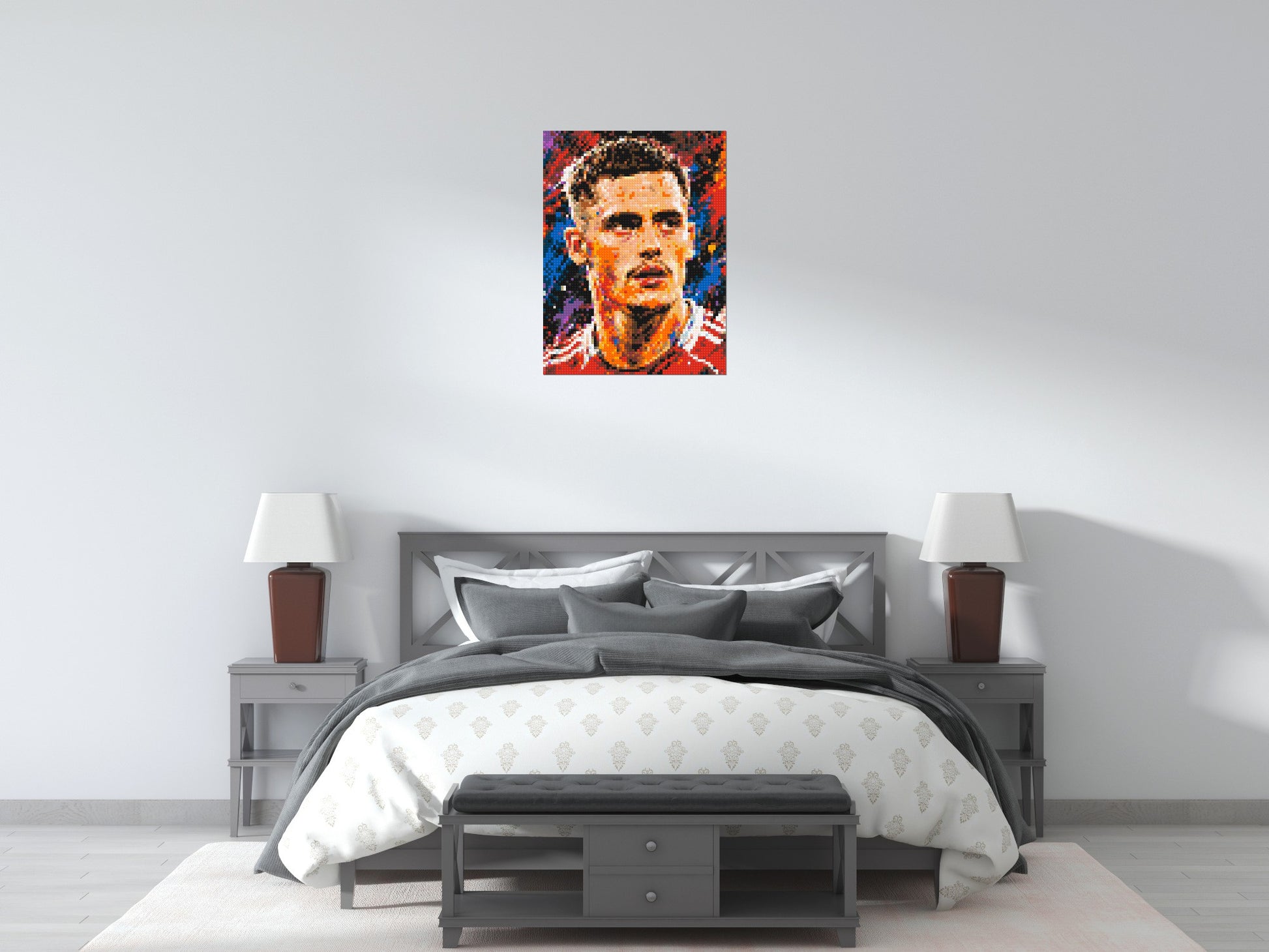 Florian Wirtz Urban Pop - Brick Art Mosaic Kit 3x4 scene