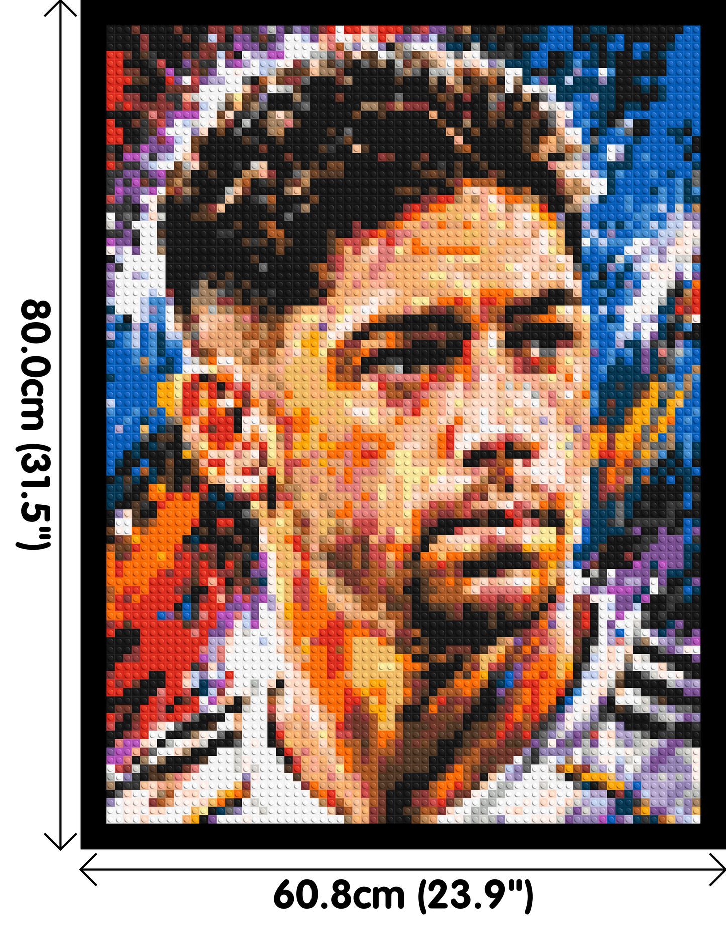 Federico Valverde Urban Pop - Brick Art Mosaic Kit 3x4 large