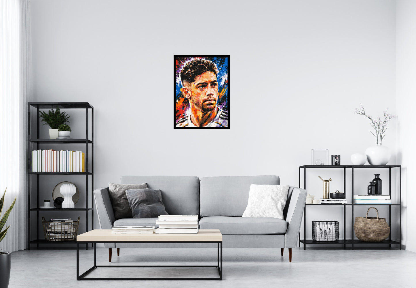 Federico Valverde Urban Pop - Brick Art Mosaic Kit 3x4 large