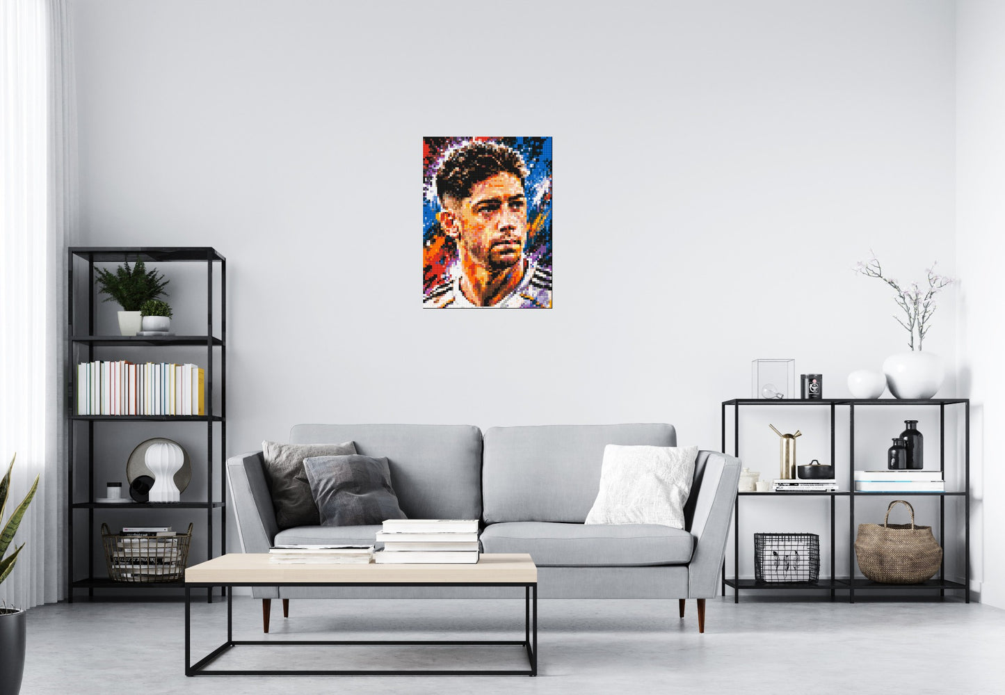 Federico Valverde Urban Pop - Brick Art Mosaic Kit 3x4 large