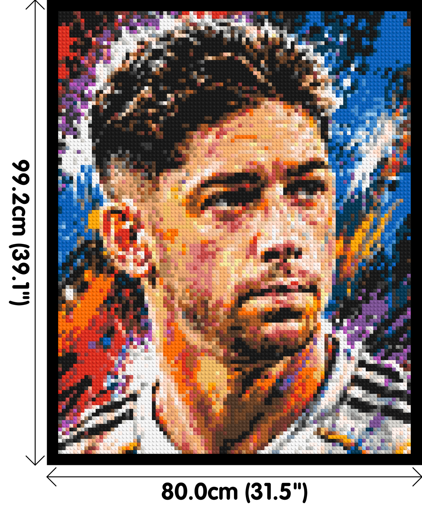 Federico Valverde Urban Pop - Brick Art Mosaic Kit 4x5 large
