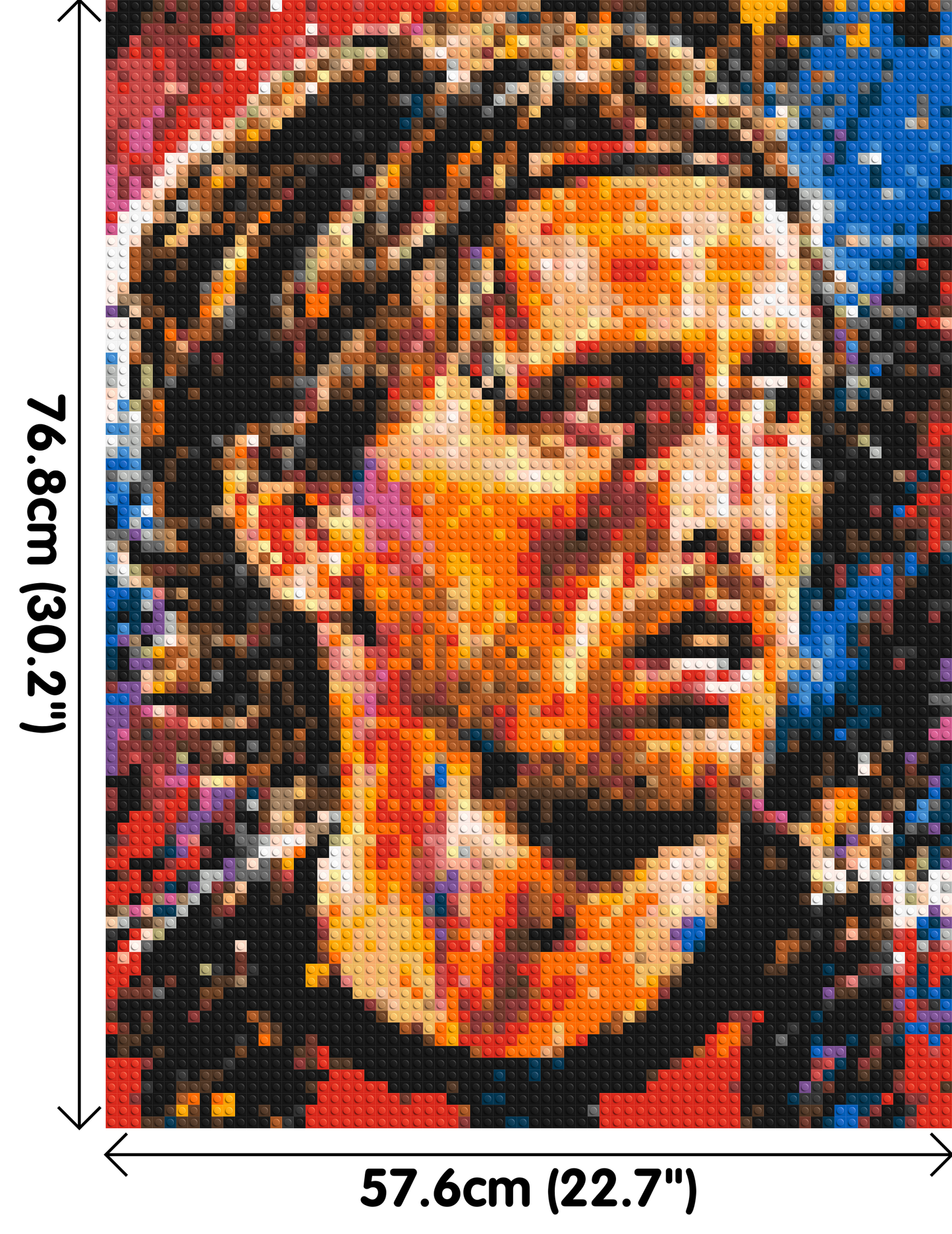 Luka Modrić Urban Pop - Brick Art Mosaic Kit 3x4 large