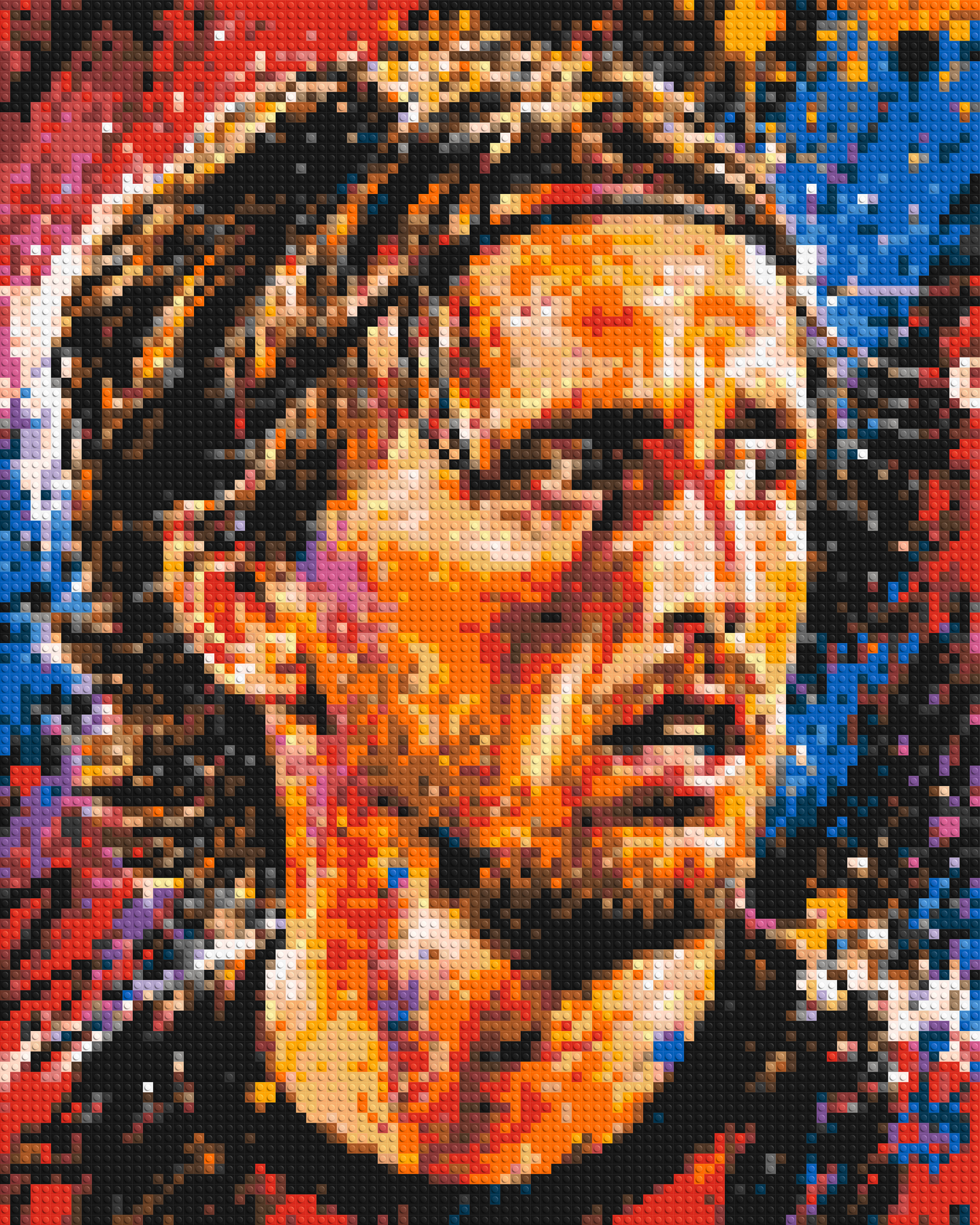 Luka Modrić Urban Pop - Brick Art Mosaic Kit 4x5 large