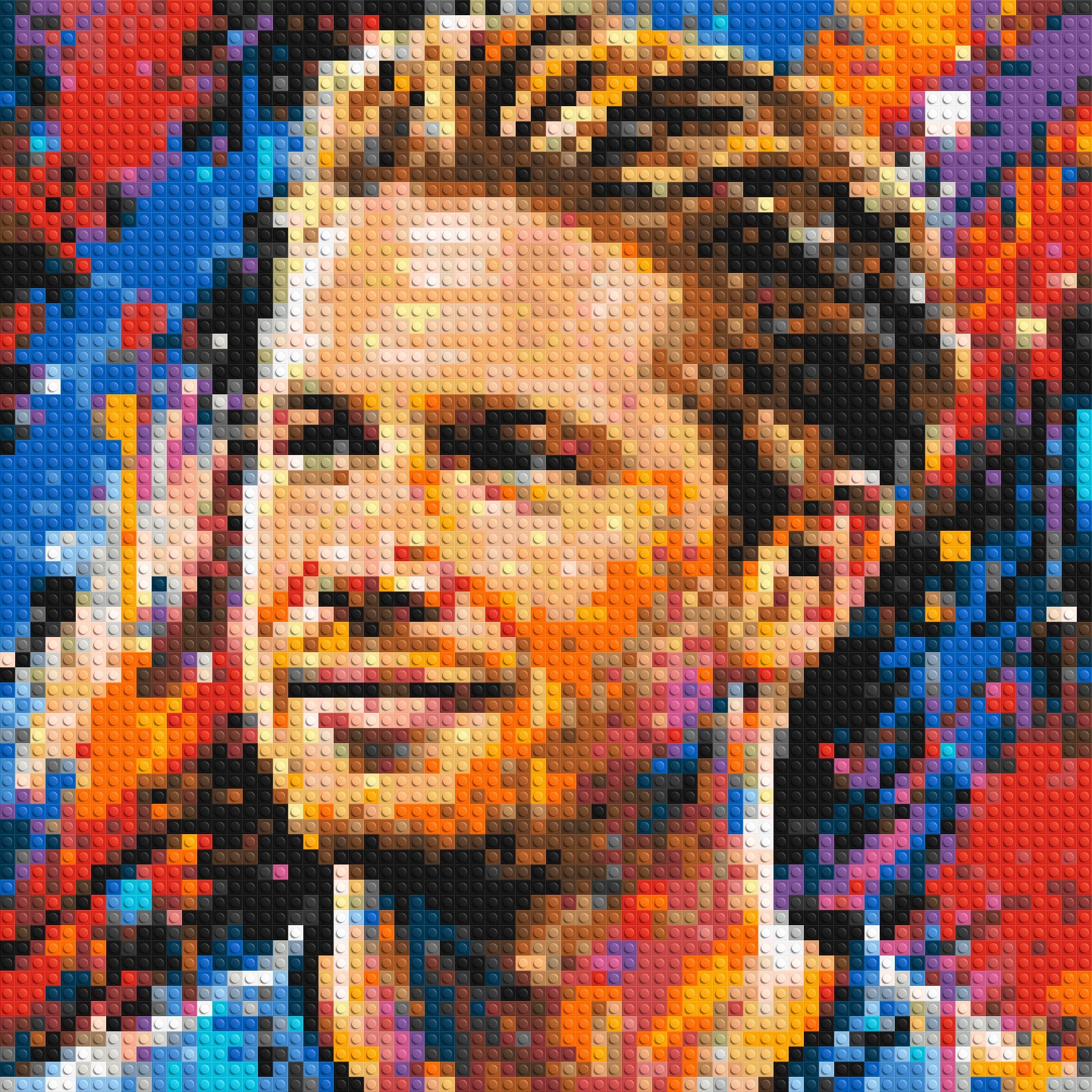 Kevin De Bruyne Urban Pop - Brick Art Mosaic Kit 3x3 large