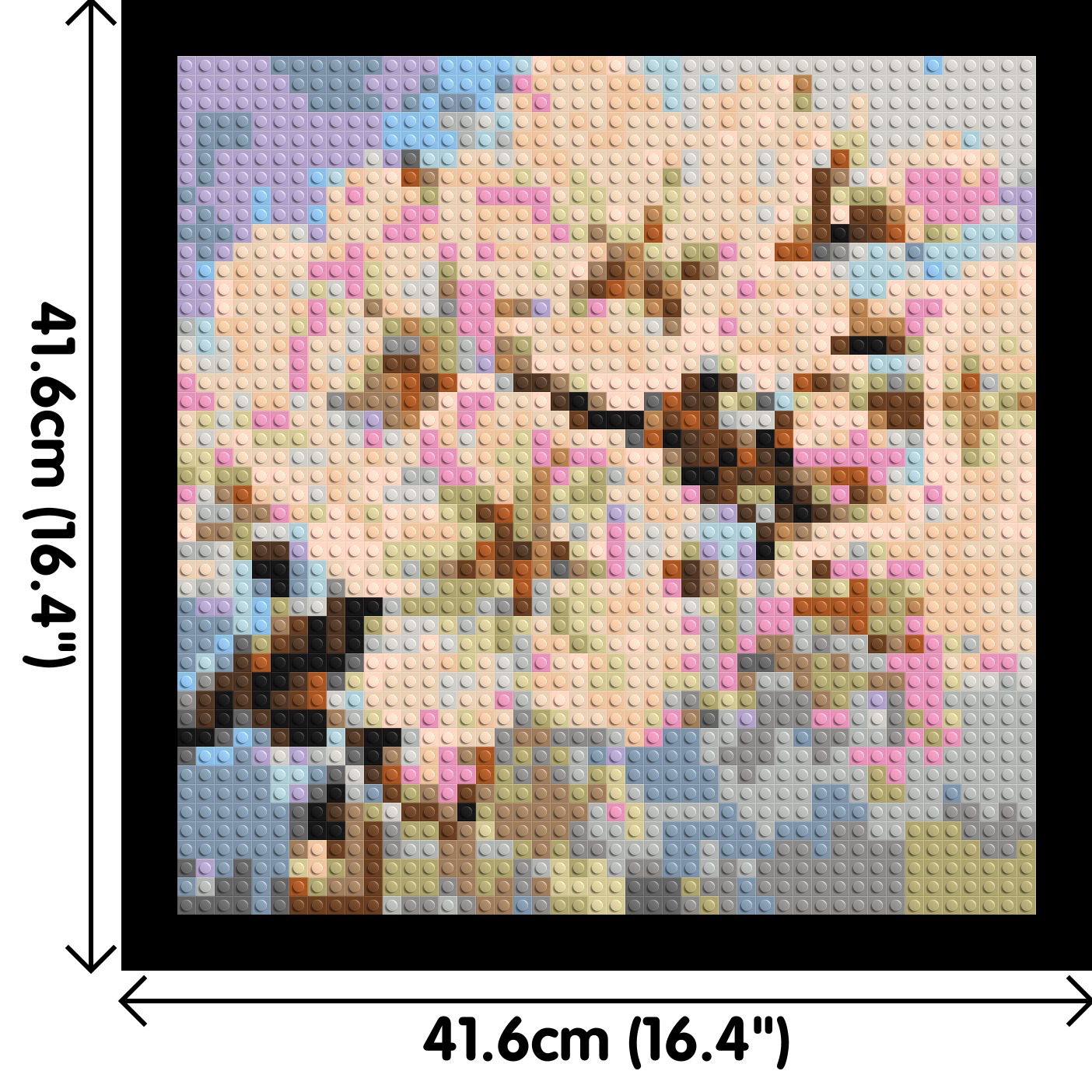 Cherry Blossom – A Moment of Fleeting Light by Joséphine Machalani - Brick Art Mosaic Kit 2x2 large