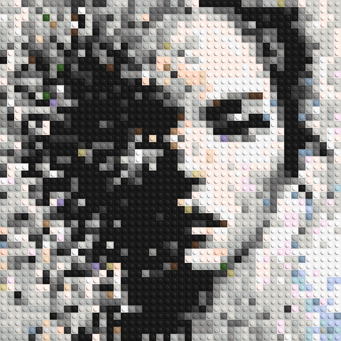 Evaporation – Between Presence and Disappearance by Joséphine Machalani - Brick Art Mosaic Kit 2x2 large