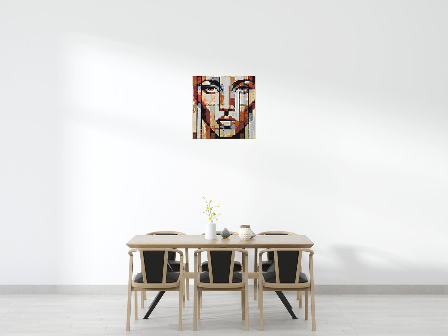 Vogue – A Portrait Shaped by Style by Joséphine Machalani - Brick Art Mosaic Kit 4x4 large