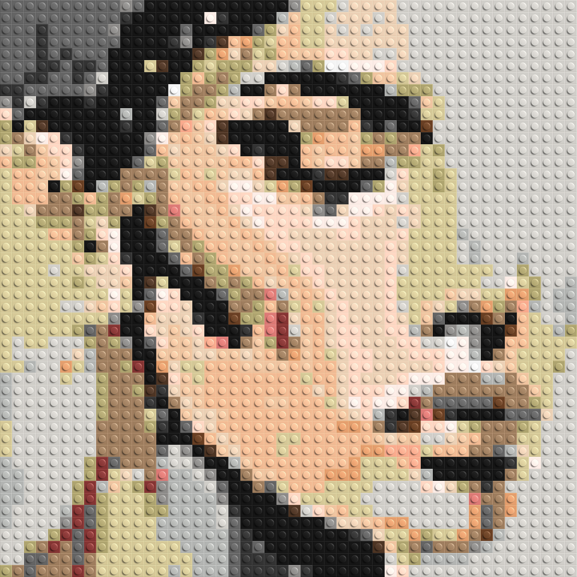 Serenity – A Quiet Breath of Light by Joséphine Machalani - Brick Art Mosaic Kit 2x2 large