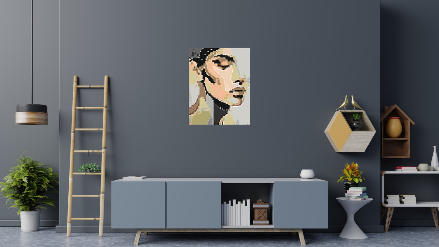 Serenity – A Quiet Breath of Light by Joséphine Machalani - Brick Art Mosaic Kit 4x5 large