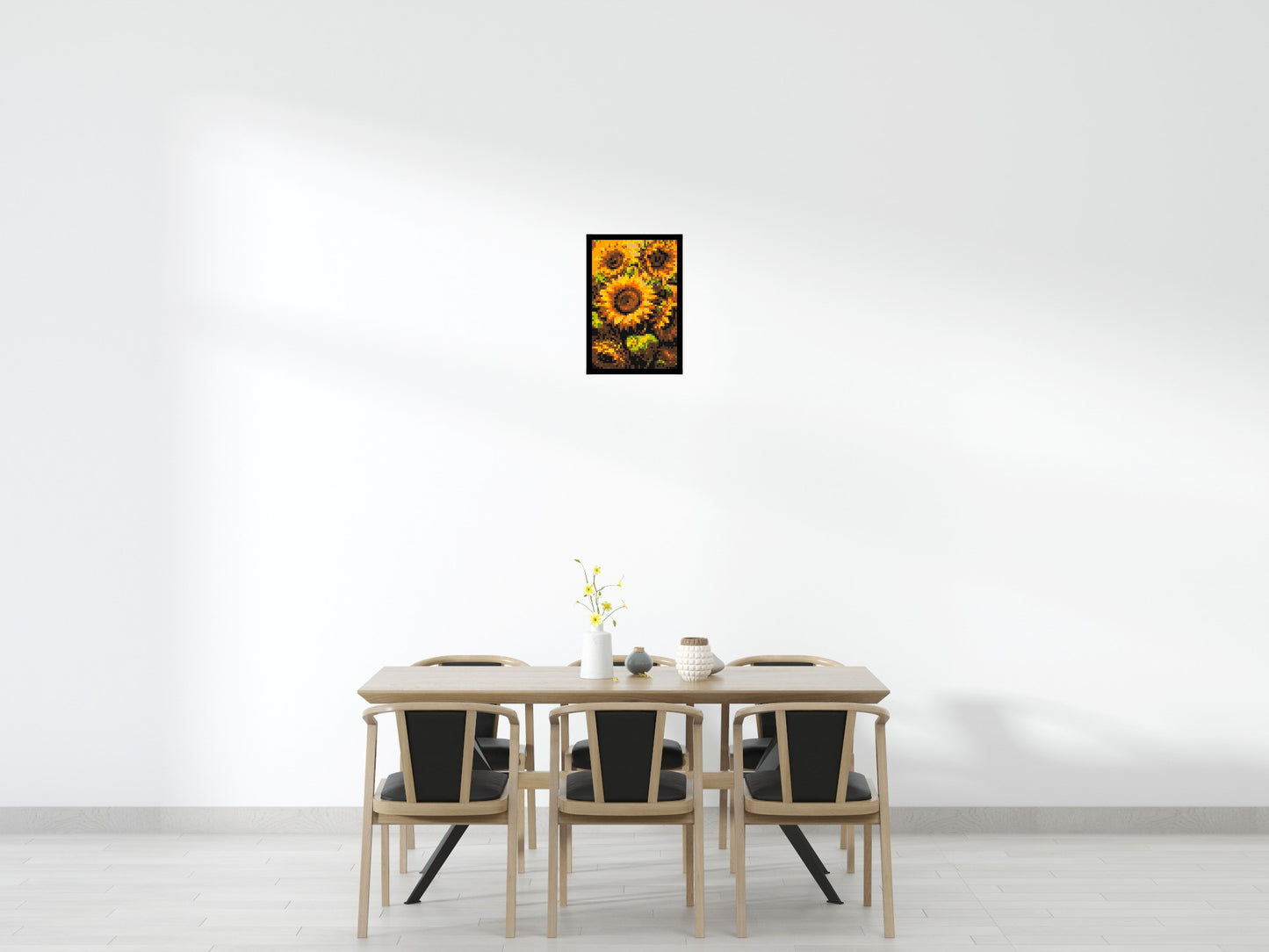 Golden Sunflowers Fine Art - Brick Art Mosaic Kit 2x3 large
