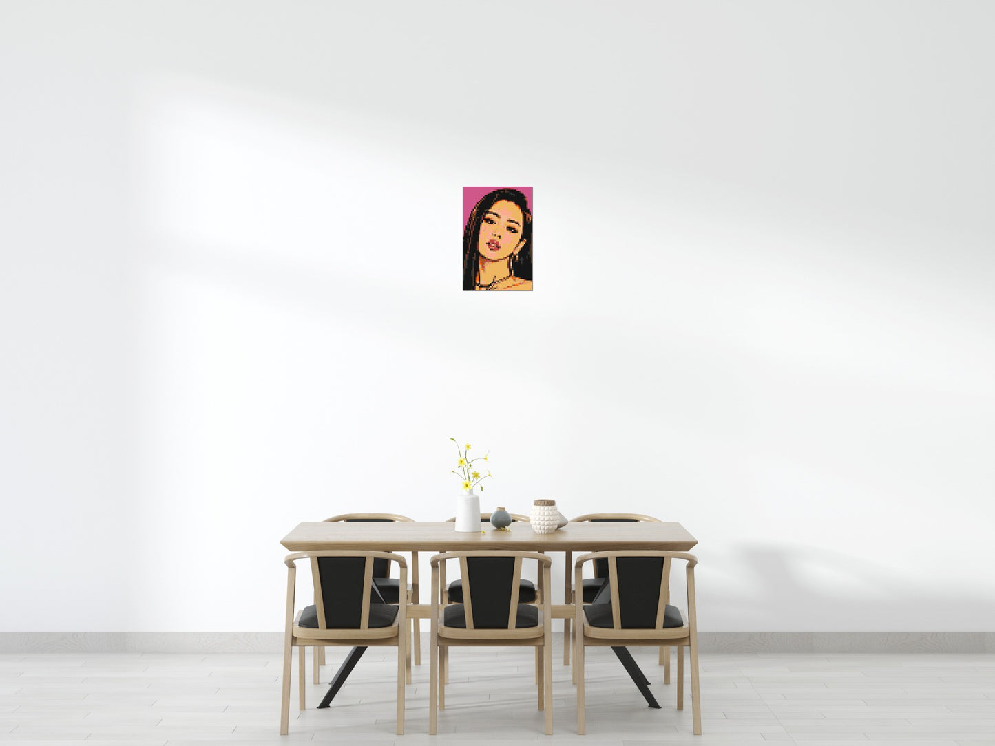Jisoo of BLACKPINK Comic Pop Art - Brick Art Mosaic Kit 2x3 large