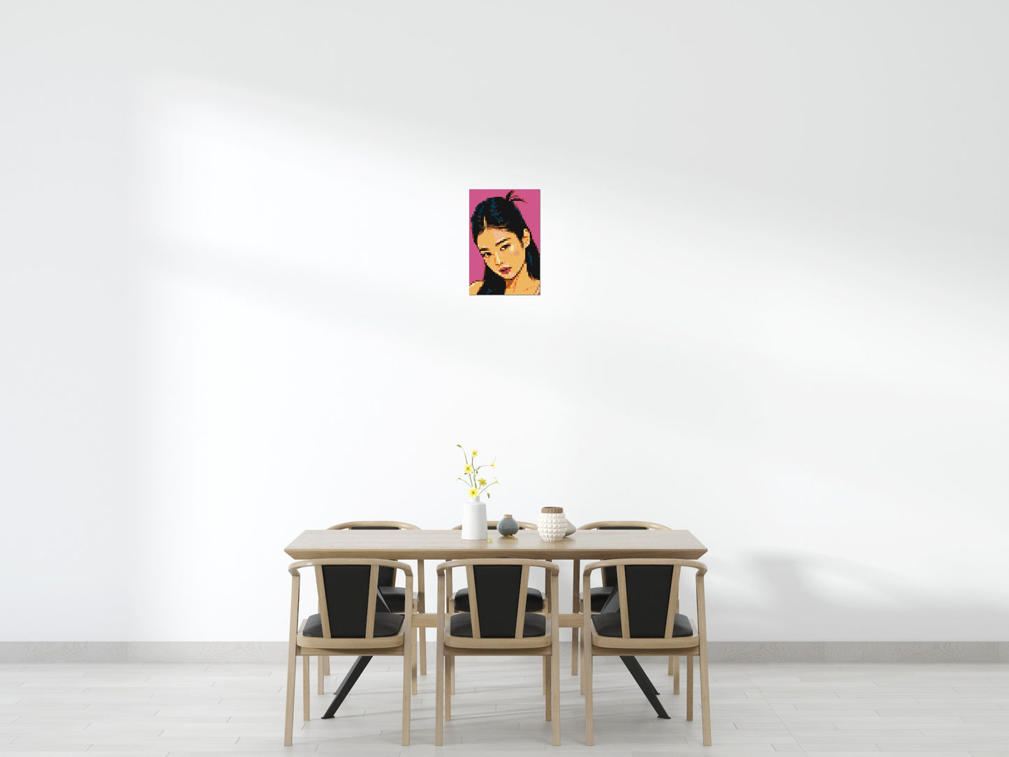 Jennie of BLACKPINK Comic Pop Art - Brick Art Mosaic Kit 2x3 large