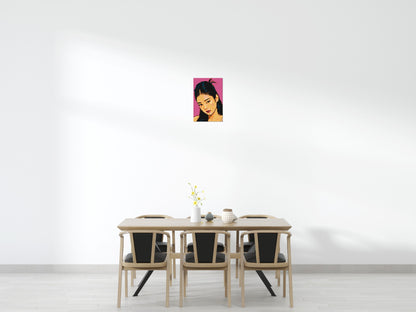 Jennie of BLACKPINK Comic Pop Art - Brick Art Mosaic Kit 2x3 large