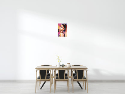 Ariana Grande Geometric Pop Art - Brick Art Mosaic Kit 2x3 large